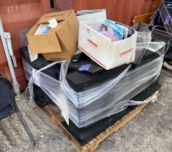 (1) Pallet w/Zenith Box TVs, (3) Boxes w/Children's Reading Books, Pcs of TV Stand