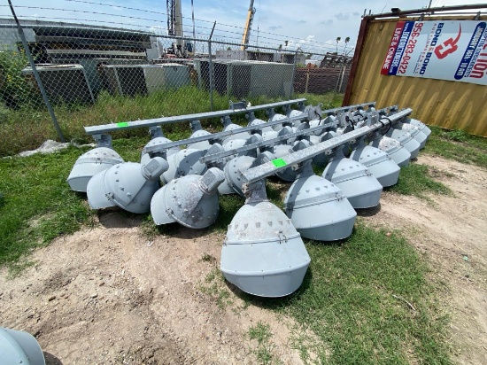 (4) Musco Commercial Stadium Lights