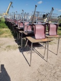 (2 Rows) of Student Combo Desks