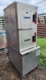 Vulcan Stainless/S Commercial Two-Compartment Convention Steamer w/Cabinet Base