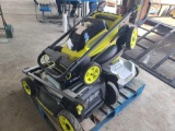 (3) Ryobi 40V HP Brushless Push Mowers