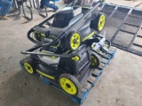 (3) Ryobi 40V HP Brushless Push Mowers