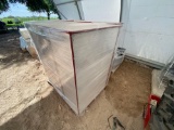 Group of Portable Storage Cubbies, Keyboards, Computer Bag and Printers on 2 Pallets