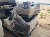 (2) Pallets w/Keyboards, Hitachi Projectors, Desktops, Swingline Paper Punch, Epson Document Camera