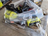 Group of Ryobi Machinery, (1) Armrest Console Organizer, (1) HEPA Filtration Vacuum, Plus