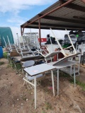 Group of Classroom Desks
