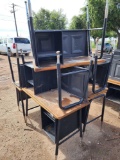 Group of Classroom Desks