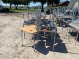 (2 Rows) of Student Desks