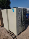 Group of Filing Cabinets on a Pallet