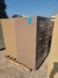 Group of Filing Cabinets on a Pallet