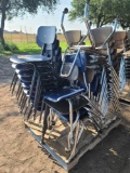 Pallet w/ Stackable Student Metal Chairs