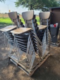 (1) Pallet w/Stackable Student Chairs