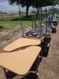 Group of Student Desks