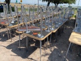(1Row) of Student Desks