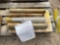Set of (4) 2024 Unused LandHero 50mm x 345mm Universal Bucket Pins