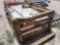 (1) Pallet w/White-Squared Tiles