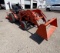 Kubota Frontend Loader Tractor Model B2620HSD, Srl# 60519 w/Land Pride FDR1660 Shredder, Srl#761473