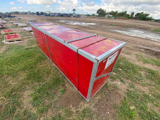 2024 Unused Gold Mountain Model 306515R GW 1120 kg PE Dome Storage Shelter Container Single Truss