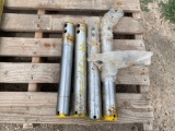 Set of (4) 2024 Unused LandHero 55mm x 400mm Universal Bucket Pins