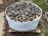 Pallet of Landscape River Rocks
