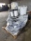 (1) Pallet w/Drums and Drum Carriers