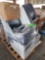 (1) Pallet w/Printers, Keyboards, Storage Cubby