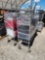 Stainless Steel Racks, Group of Stainless Steel Food Containers, Lab Scale