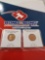 (8) Uncirculated Lincoln Cents, (2) Uncirculated Wheat Cents