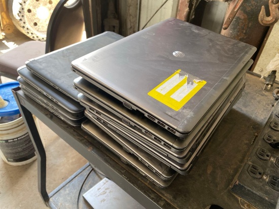(10) HP Laptops