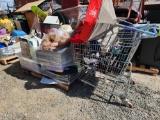 Shopping Cart W/ Contents
