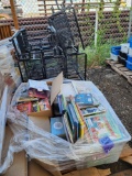 Group of Children's Books, Group of Metal Racks on 2 Pallets