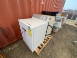 (1) General Electric Washer, (1) Frigidaire Stove