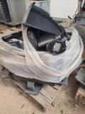 Group of Dell Monitors, (1) Sanyo Projector on 1 Pallet