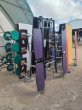 (4) Folding Cafeteria Tables