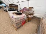 Group of File Folders, Group of Scotch Tape, Group of Teaching Tiles, Cameras on 2 Pallets