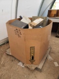 Group of Computers, Computer Speakers, Cables, Power Saving Bank on a Pallet