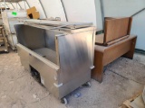 ModuServe Milk Cooler, Group of Wooden Desks