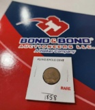 1858 Flying Eagle Cent