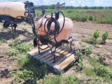 Small 50 gallon Sprayer on Pallet