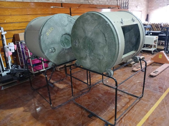 (2) Compost Tumblers