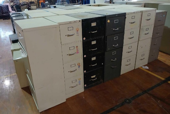 Group of File Cabinets