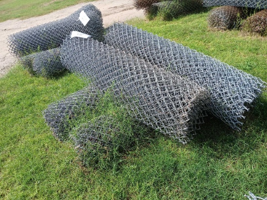 (8) Rolls of Chain Link Fencing