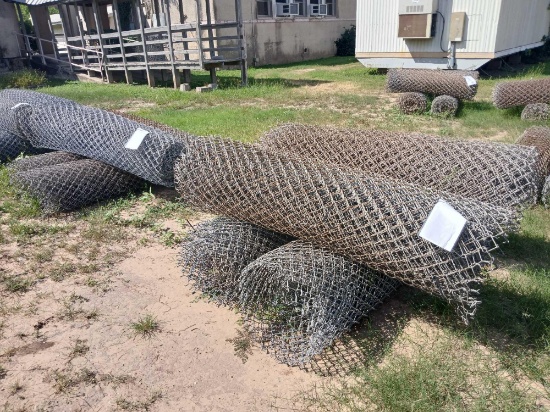 (8) Rolls of Chain Link Fencing