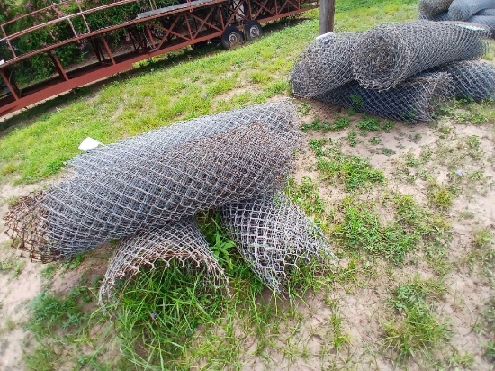 (8) Rolls of Chain Link Fencing