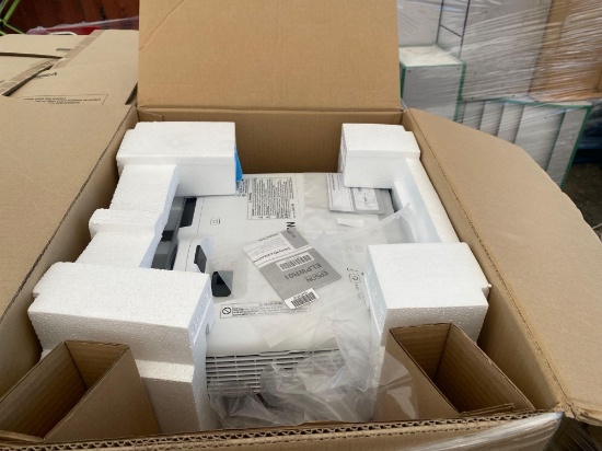 (1) Pallet w/Epson EB-L210SW PowerLite MultiLite Projectors