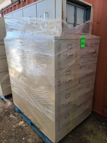 (1) Pallet w/ File Cabinets