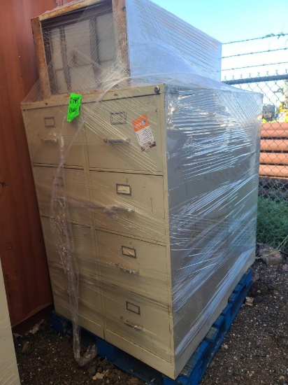 (1) Pallet w/ File Cabinets