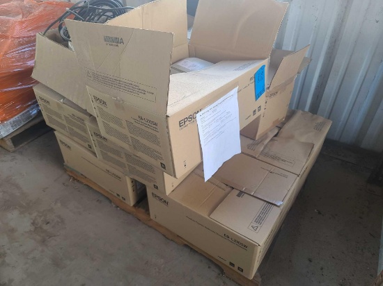 (1) Pallet w/Epson EB-L210SW PowerLite MultiLite Projectors