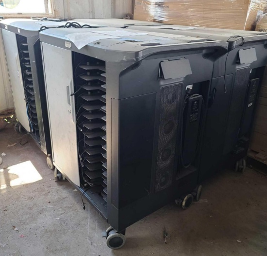 (4) Mobile Laptop/Tablet Charging Carts