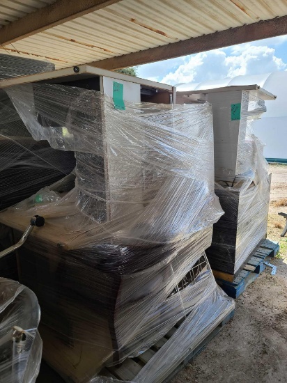 Group of Various School Desks, Chairs on (2) Pallets